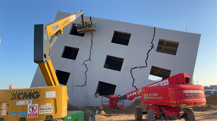 兰州新区应急中心地址裂纹墙体彩绘