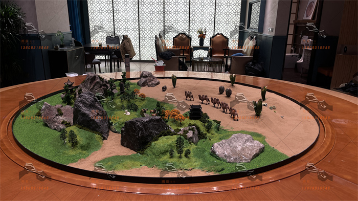 阿西娅餐厅微景观