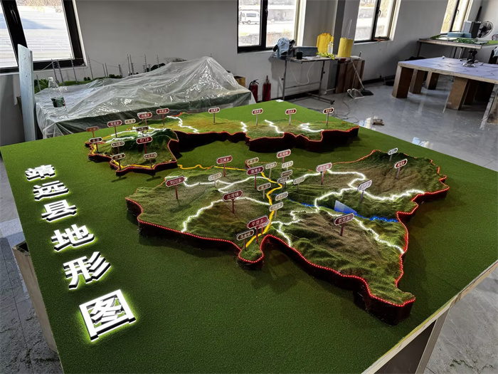 <b>靖远县地形图</b>