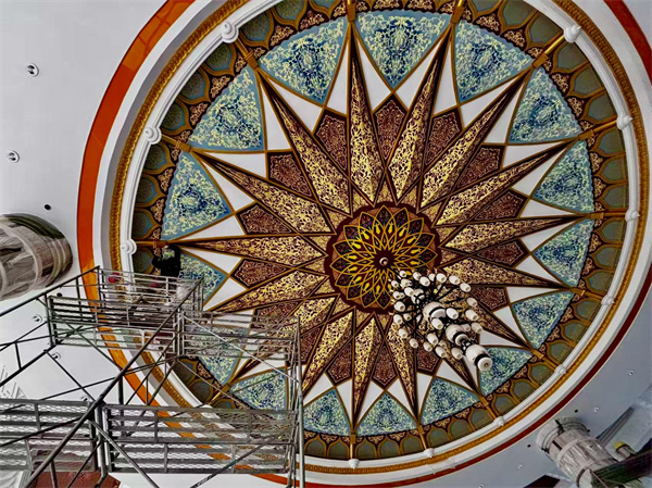 三甲集穹顶彩绘